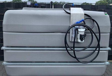 Adblue tank 2.000 liter voor opslag AdBlue® 