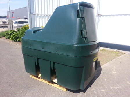 Dieseltank 1350 liter (met kap)