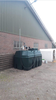 Dieseltank 2500 liter 