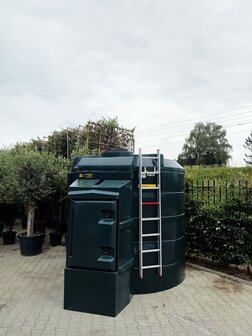 Dieseltank 6000 liter (Grote pompkast)