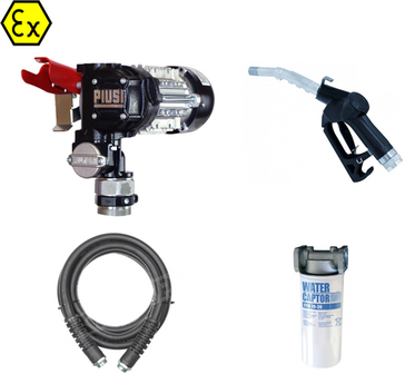 DRUM Panther EX56 Vatpompset Benzine-en Diesel 56 l/min 230V ATEX