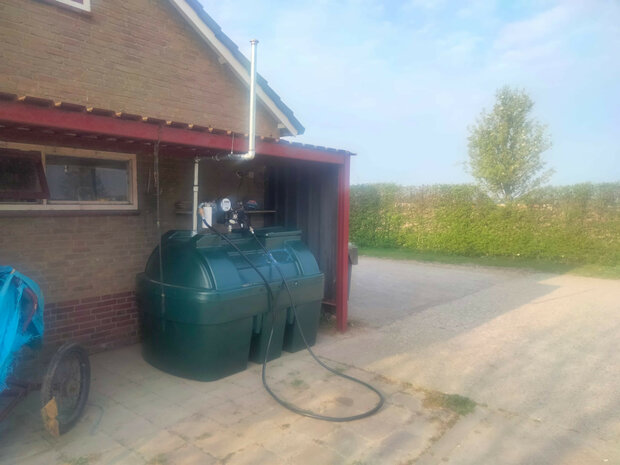 Dieseltank 1350 liter 