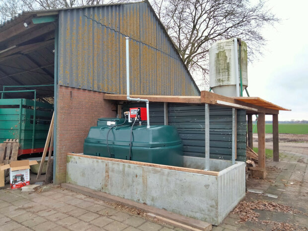 Dieseltank 2500 liter 