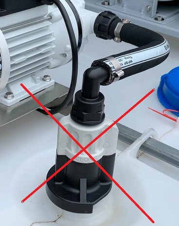 Niet icm Sec connector mogelijk