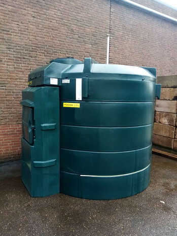 Dieseltank 6000 liter (kleine pompkast)