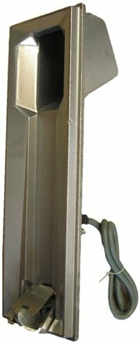 Pistoolhouder met microschakelaar aluminium