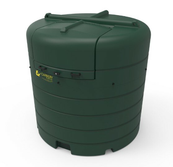 Dieseltank 2500L, Verticaal