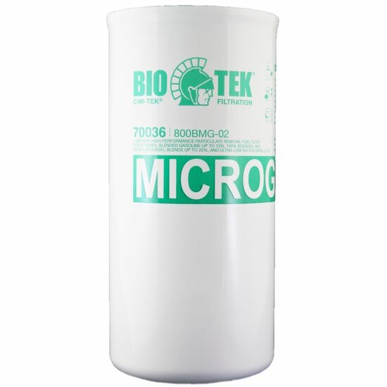 CimTek spin-on filterelement MicroGlass 800BMG-02 150 l/min 2 mu