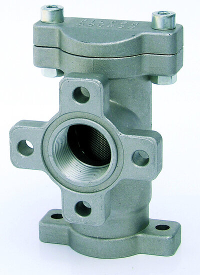 Piusi zuigfilter alu met korf haaks G1 BSP 350 micron