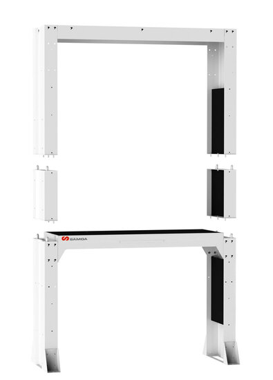 Samoa hoogte adapters per 2 voor slanghaspel frame
