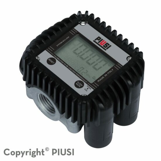 Piusi K400 Digitale doorstroommeter OLIE 1-30 l/min G1/2