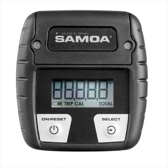 Samoa C30 in-line meter digitaal 1/2 BSP 1-50 l/min 100 bar