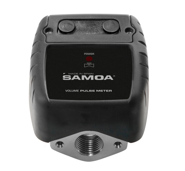 Samoa pulse meter AISI316/LCP/AISI316 viton 1/2 1-50 l/min 100 bar