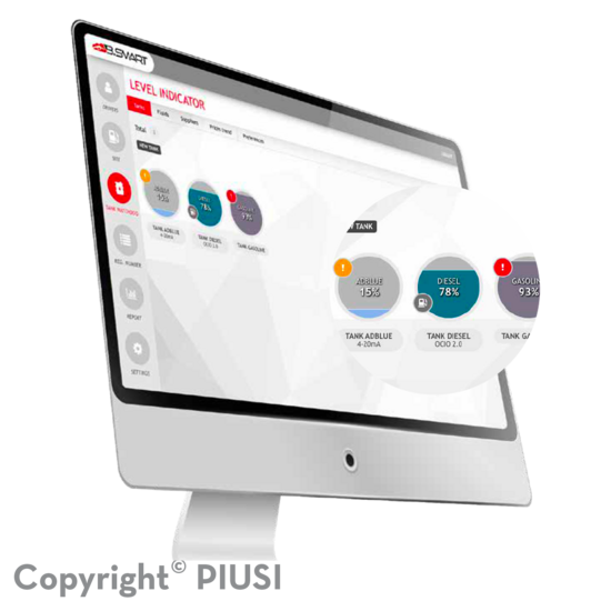 Piusi B.SMART Tank Watchdog + Fuel Economy Add-on 1 Year Fee