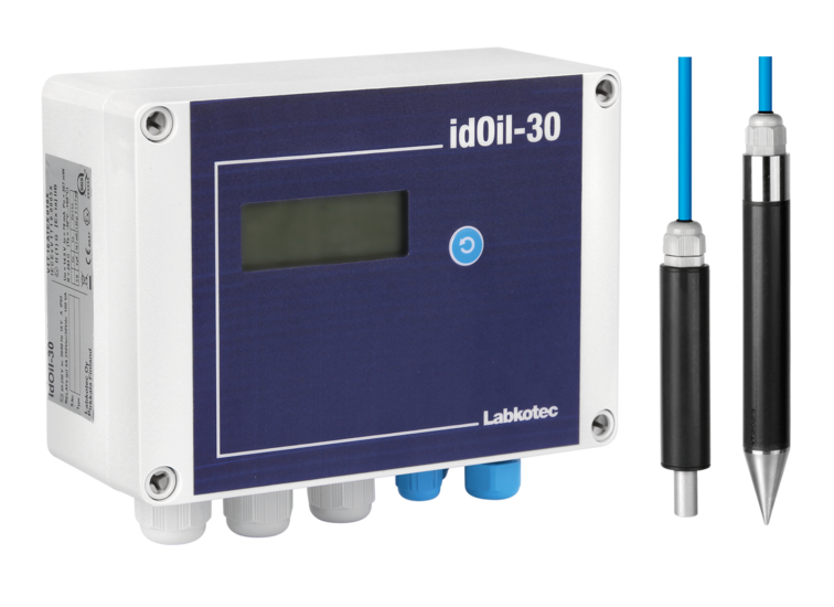 idOil-30 LO high level/oil Drijflaagdikte/Opstuw alarm OBAS