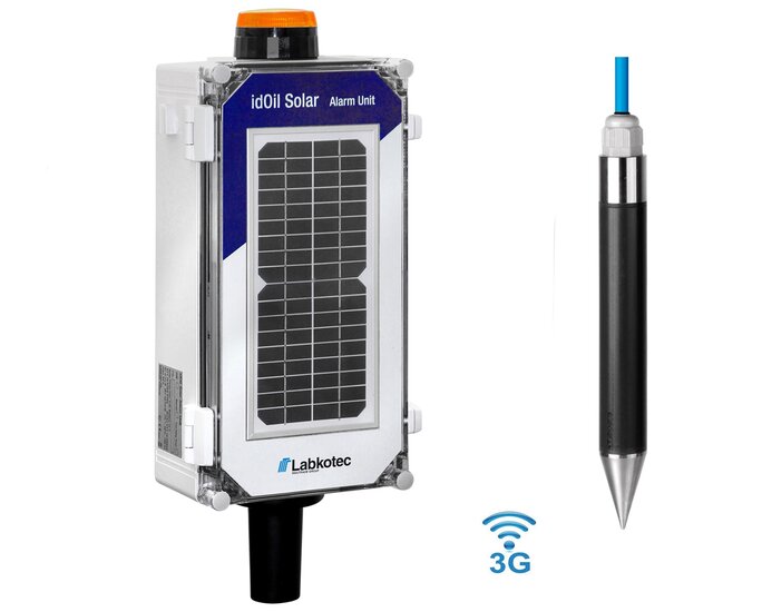 idSET Solar OIL Beacon 4G Olielaagdiktealarm