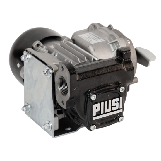 Piusi Panther EX 56 AC schottenpomp gedraaide voet  56 l/min ATEX 230V 50-60 Hz