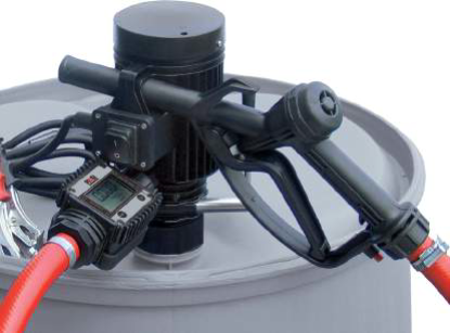 Piusi Pico 230 K24 M kunststof vatpompset + meter Diesel,Water of Antivries 230V