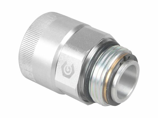 Samoa draaikoppeling (swivel) alu G1 BSP voor valbuis afgewerkte olie unit