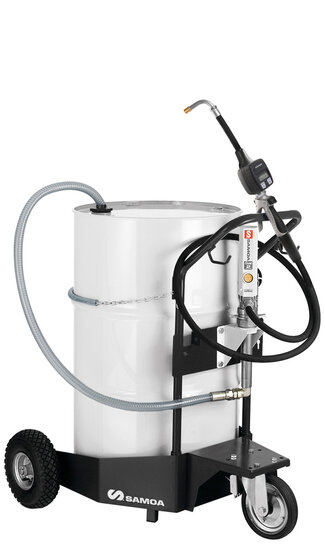 Samoa Pumpmaster PM3:1 verrijdbare olieafgifte unit heavy duty