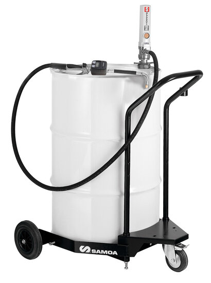 Samoa Pumpmaster PM3:1 verrijdbare olieafgifte unit voor 200 l drum