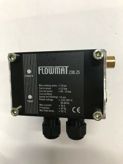 Piusi Flowmat Drukschakelaar 16 bar 230V