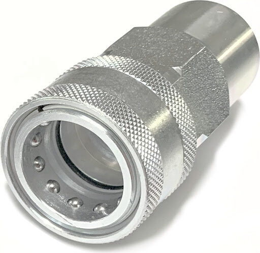Samoa dry-break hydrauliek koppeling vrouwelijk 3/4 BSP bi