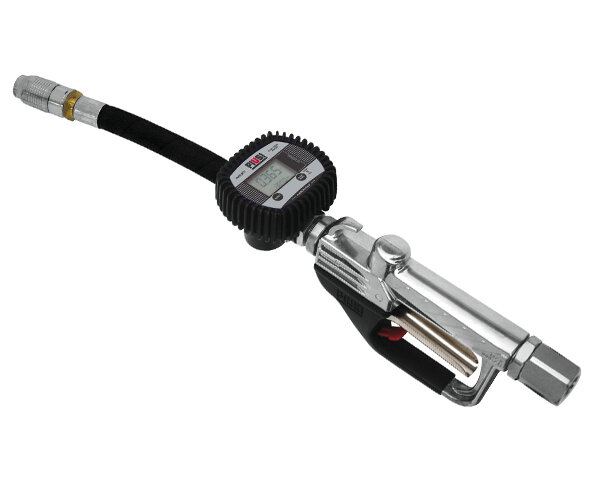 Piusi NEXT/2 Digitale handoliemeter 3/4 flex uitloop semi aut. non-drip 6-60 l/min 70 bar
