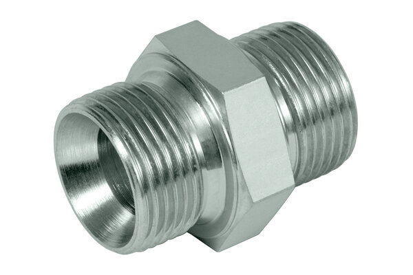 Samoa slangadapter 1NPT x 1BSP mm voor samoa slanghaspels DN25