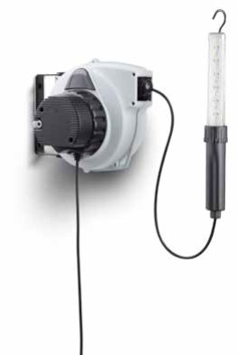 Samoa kabelhaspel met transformator en led lamp