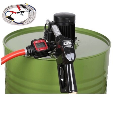 Piusi Pico 12 K24 A kunststof vatpompset + meter Diesel,Water of Antivries 12VDC