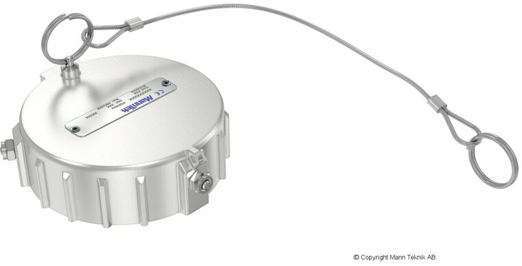Stofkap RVS + VITON o-ring voor dry break koppeling 119mm mannelijk DN80