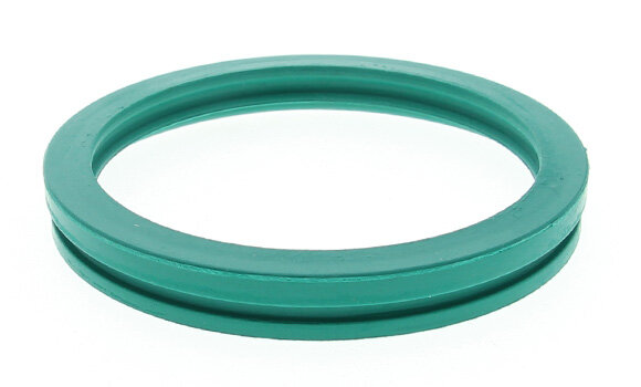 Hypalon dichtring met rand voor E-Flex kroonring DN80 groen