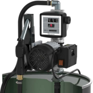 Piusi Drum Viscomat 70 M K33 vatpompset voor Smeerolie/Diesel met meter