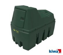 Dieseltank 2500 liter (met kap)