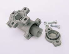Piusi zuigfilter alu met korf haaks G1 BSP 350 micron