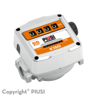 Piusi K150 Mechanische volume meter G1 BSP 25-150 l/min Biodiesel B100 Versie A