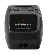 Samoa pulse meter PVC/LCP/AISI316 viton 1/2 1-50 l/min 30 bar