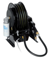 Piusi Pitstop Dieselpompset 24 VDC 45 l/min met haspel 3/4 x 14 mtr en pistool