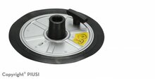 Piusi volgplaat 185 - 200 kg emmer 590MM