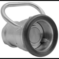 MannTek Dry Disconnect Hose Unit 70mm met beugelgreep RVS G2 BSP binnendraad