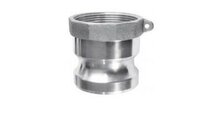 Camlock koppeling ALU mannelijk type A G1/2 BSP binnendraad