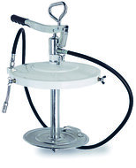 Samoa handbediende doorsmeerpomp hag 50kg drum hogedruk incl. volgplaat