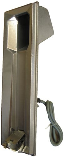 Pistoolhouder met microschakelaar aluminium