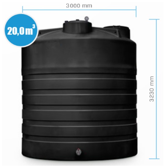 Watertank 20.000 liter