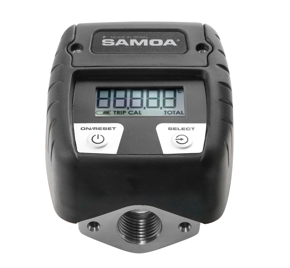 Samoa C30 in-line meter digitaal 1/2 1-50 l/min
