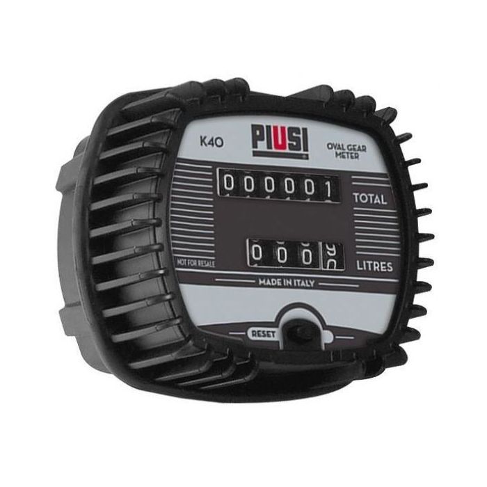 Piusi K40 Mechanische volume meter Olie 1/2 BSP 1-30 l/min 70 bar