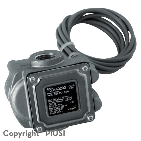 Piusi K400 Pulse Meter zonder display 1/2 1-30 l/min