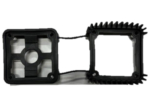 Piusi Rubber stootrand voor K24 doorstroommeter zwart