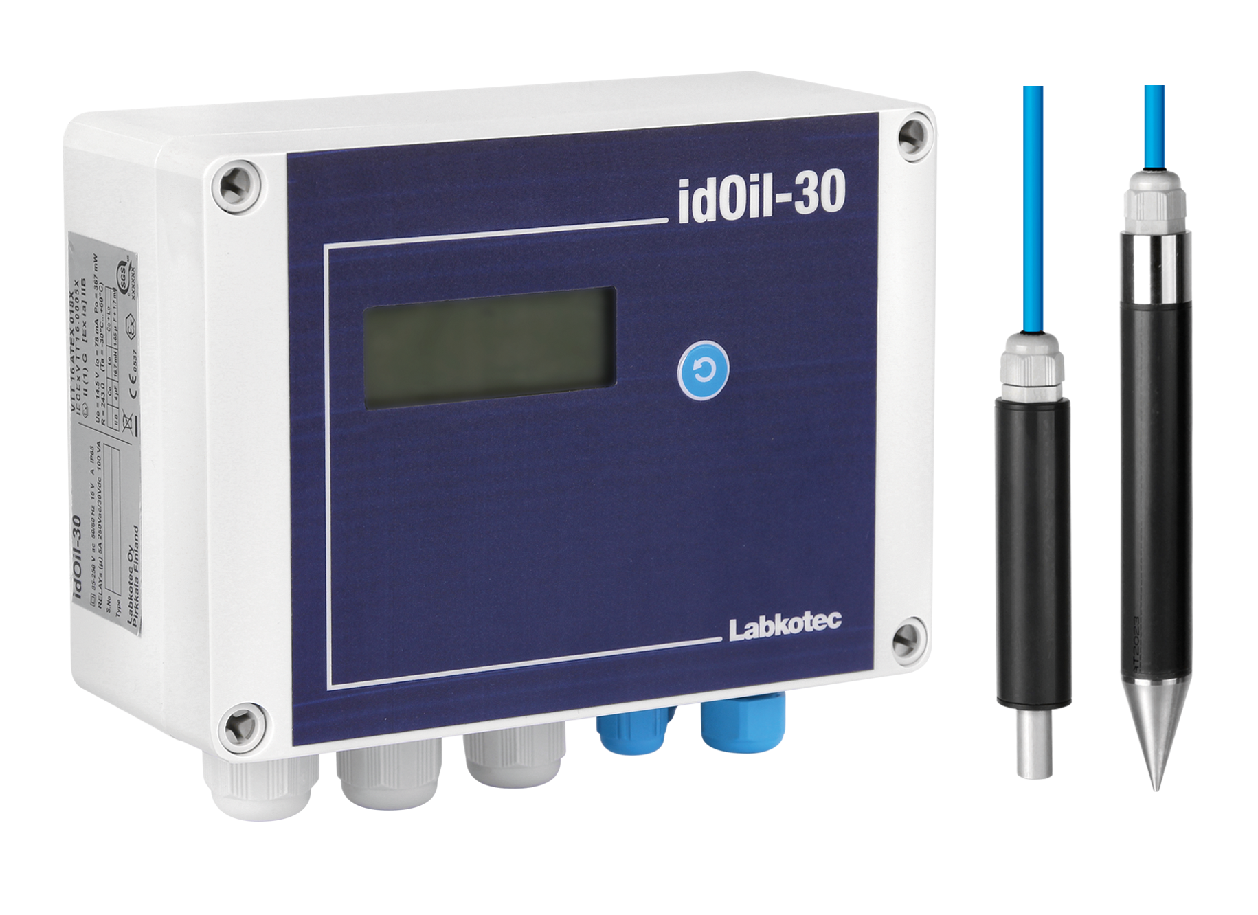 idOil-30 LO high level/oil Drijflaagdikte/Opstuw alarm OBAS